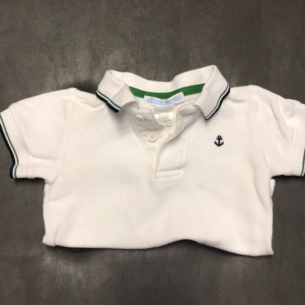 EUC Janie and Jack collared onesie